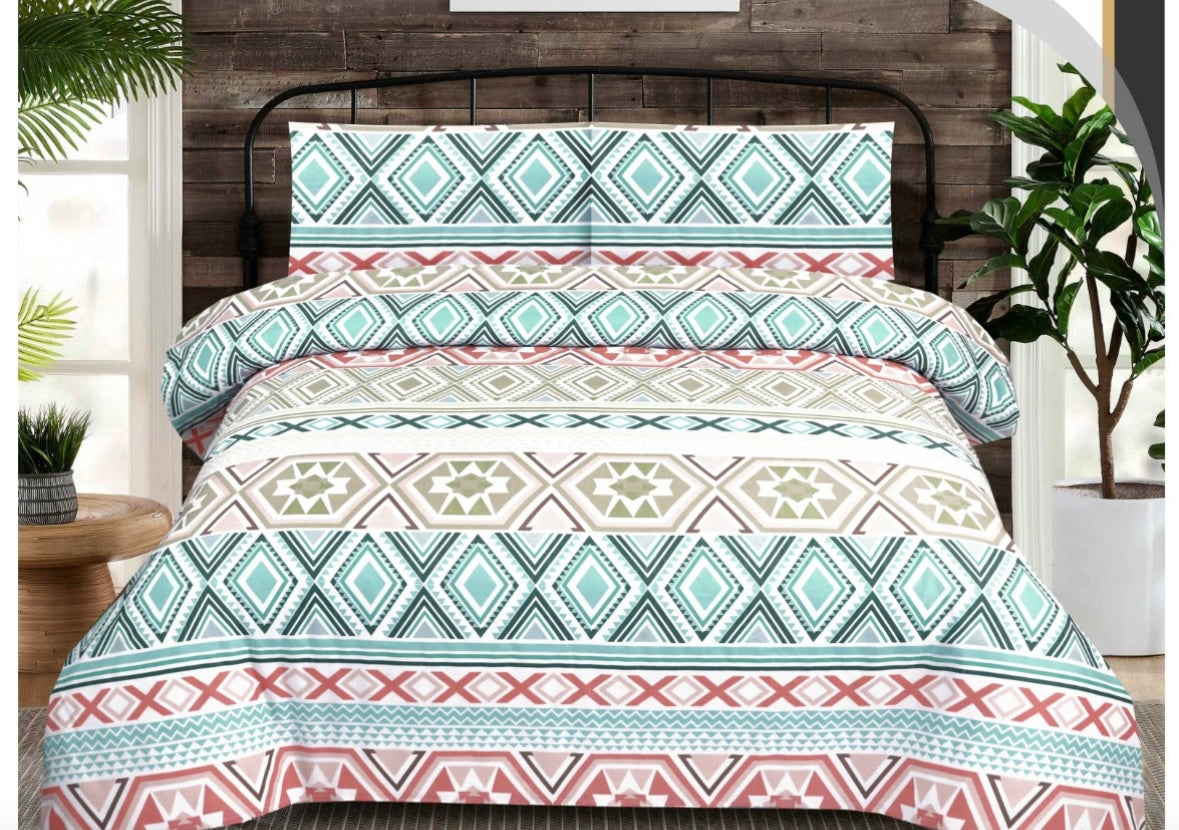 Zara Multi color 3 PC Bedsheet